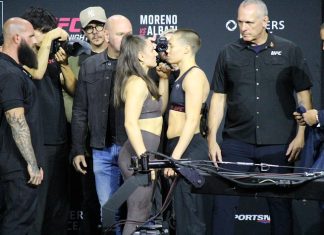 Erin Blanchfield and Rose Namajunas, UFC Edmonton