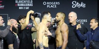 Caio Machado and Brendson Ribeiro, UFC Edmonton