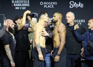 Caio Machado and Brendson Ribeiro, UFC Edmonton