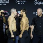 Marc-Andre Barriault and Dustin Stoltzfus, UFC Edmonton