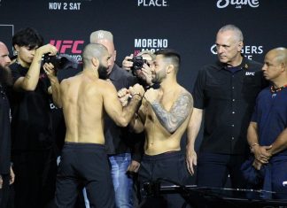 Aiemann Zahabi and Pedro Munhoz, UFC Edmonton