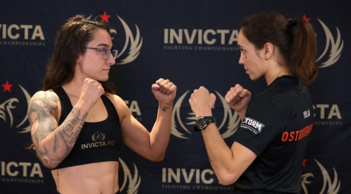 Emily Ducote vs . Yulia Ostroverkhova, Invicta FC 58