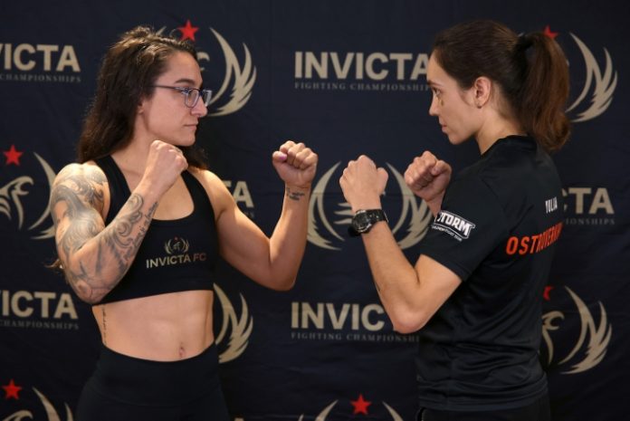 Emily Ducote vs . Yulia Ostroverkhova, Invicta FC 58