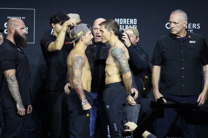 Chad Anheliger and Cody Gibson, UFC Edmonton