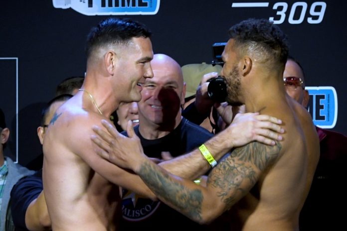 Chris Weidman and Eryk Anders, UFC 309