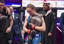 Dakota Ditcheva following win over Taila Santos, PFL Championship 2024