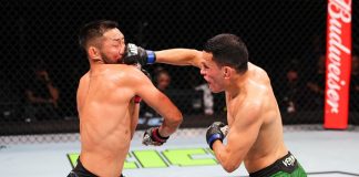 Nyamjargal and Carlos Hernandez, UFC Macau