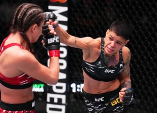 Karolina Kowalkiewicz and Denise Gomes, UFC Vegas 100