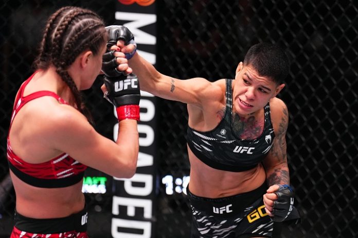 Karolina Kowalkiewicz and Denise Gomes, UFC Vegas 100