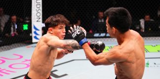 Lone'er Kavanagh and Jose Ochoa, UFC Macau