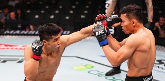 Xiao Long and Quang Le, UFC Macau