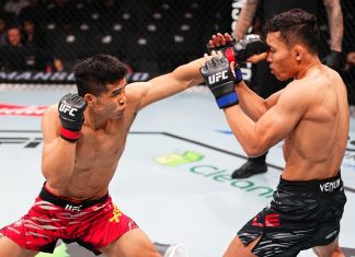 Xiao Long and Quang Le, UFC Macau