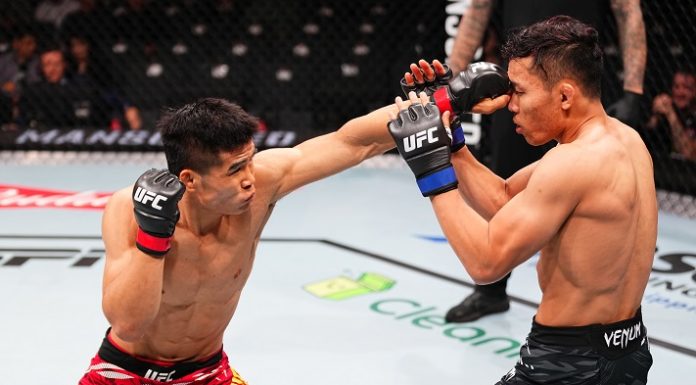 Xiao Long and Quang Le, UFC Macau