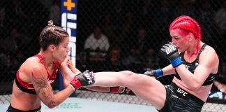 Luana Pinheiro and Gillian Robertson, UFC Vegas 100