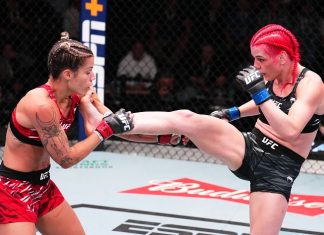 Luana Pinheiro and Gillian Robertson, UFC Vegas 100