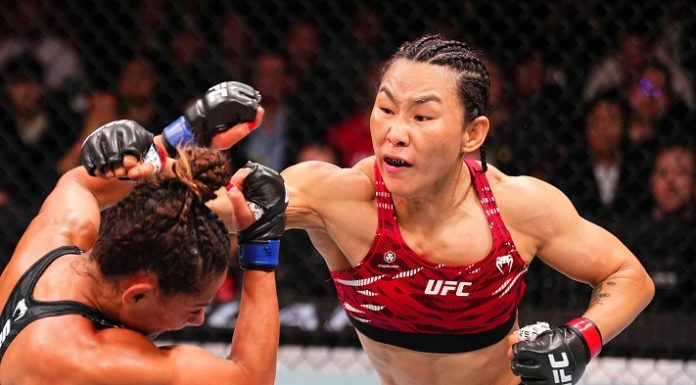 Yan Xiaonan and Tabatha Ricci, UFC Macau