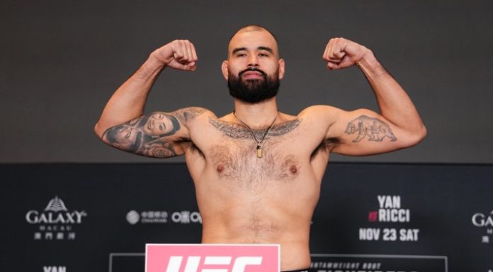 Ozzy Diaz, UFC Macau