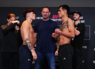 Lone'er Kavanagh and Jose Ochoa, UFC Macau