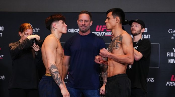 Lone'er Kavanagh and Jose Ochoa, UFC Macau