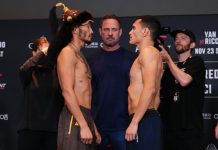 Nyamjargal and Carlos Hernandez, UFC Macau