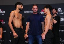 Kiru Sahota and DongHun Choi, UFC Macau