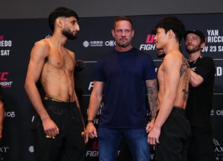 Kiru Sahota and DongHun Choi, UFC Macau