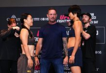 Shi Ming and Feng Xiaocan, UFC Macau