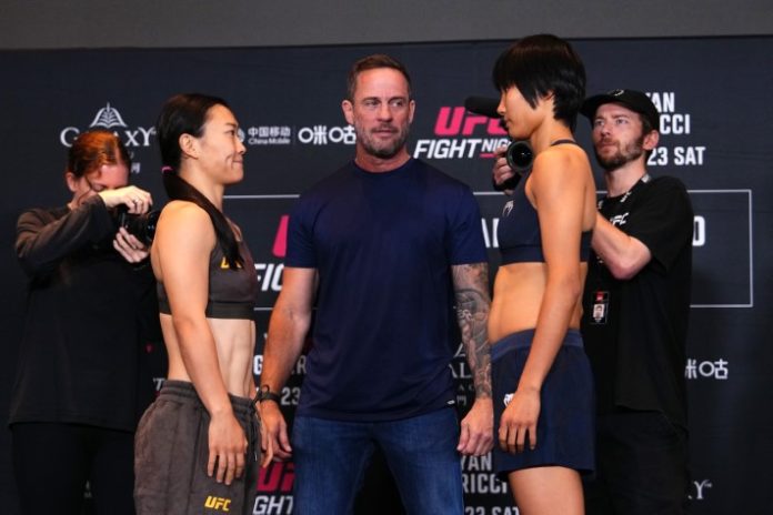 Shi Ming and Feng Xiaokang, UFC Macau