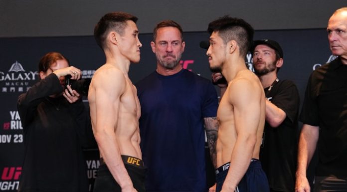 Baergeng Jieleyisi and SuYoung You, UFC Macau