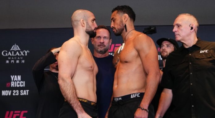 Volkan Oezdemir and Carlos Ulberg, UFC Macau