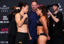 Yan Xiaonan and Tabatha Ricci, UFC Macau