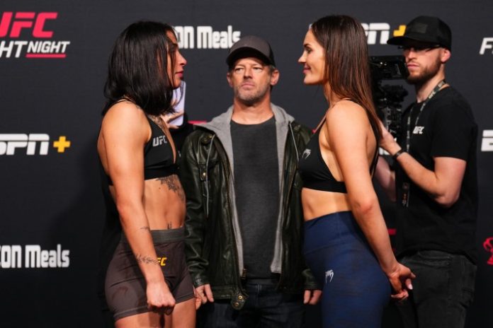 Melissa Mullins and Klaudia Sygula, UFC Vegas 100