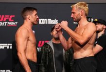 Gerald Meerschaert and Reinier de Ridder, UFC Vegas 100