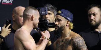 Davey Grant and Ramon Taveras, UFC Tampa