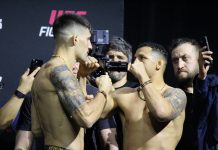 Joel Alvarez and Drakkar Klose, UFC Tampa