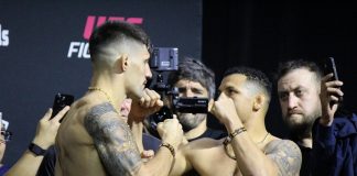 Joel Alvarez and Drakkar Klose, UFC Tampa