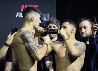 Joel Alvarez and Drakkar Klose, UFC Tampa