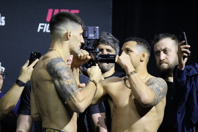 Joel Alvarez and Drakkar Klose, UFC Tampa