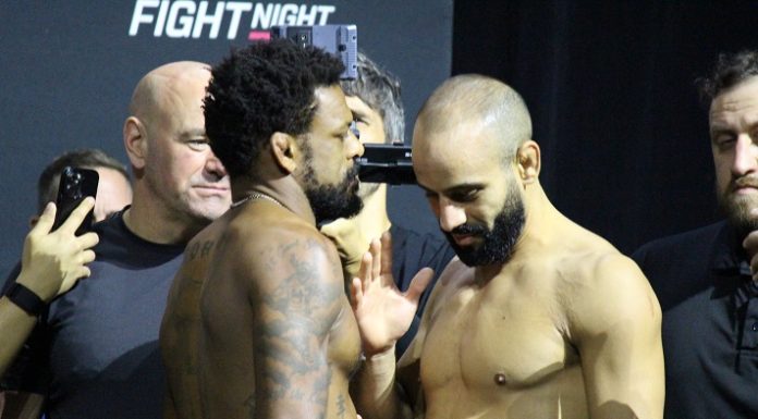 Michael Johnson and Ottman Azaitar, UFC Tampa