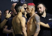 Adrian Yanez and Daniel Marcos, UFC Tampa