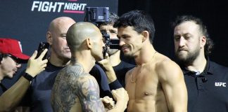 Cub Swanson and Billy Quarantillo, UFC Tampa