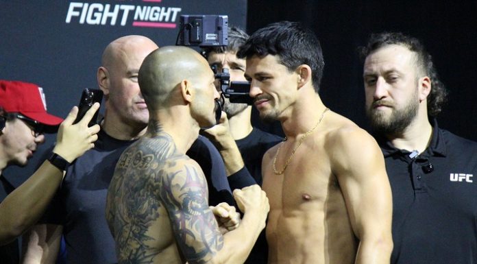 Cub Swanson and Billy Quarantillo, UFC Tampa