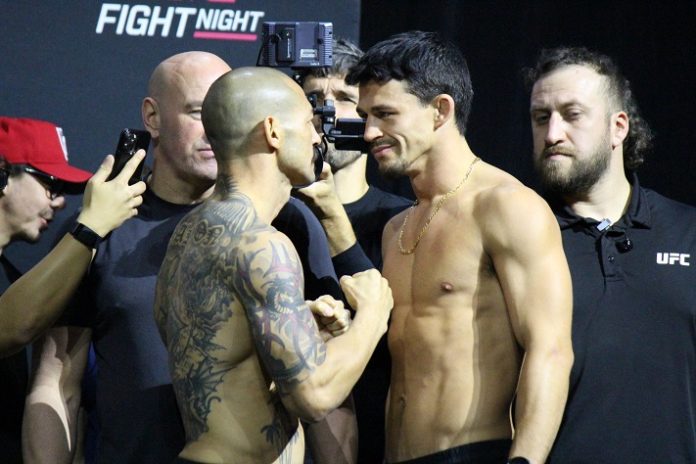 Cub Swanson and Billy Quarantillo, UFC Tampa