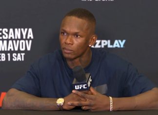 Israel Adesanya, UFC Riyadh