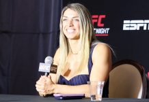 Mackenzie Dern, UFC Vegas 101 media day