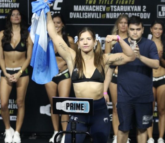 Ahead of UFC Mexico City, Ailin Perez Says Bantamweight’s Big Names Running Scared Ailin Perez UFC