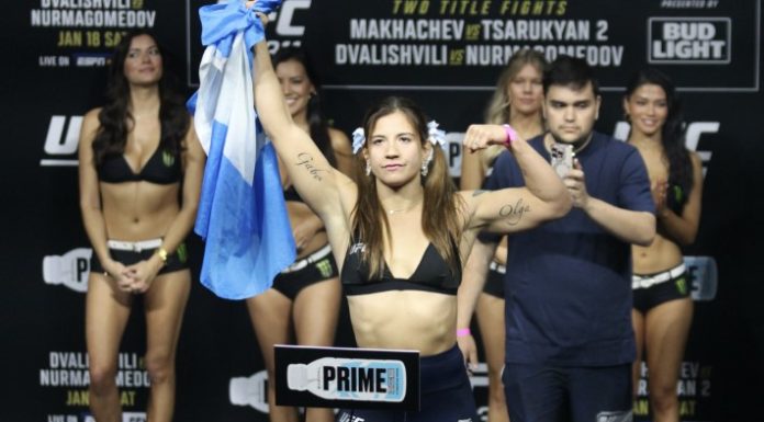 Ahead of UFC Mexico City, Ailin Perez Says Bantamweight’s Big Names Running Scared Ailin Perez UFC