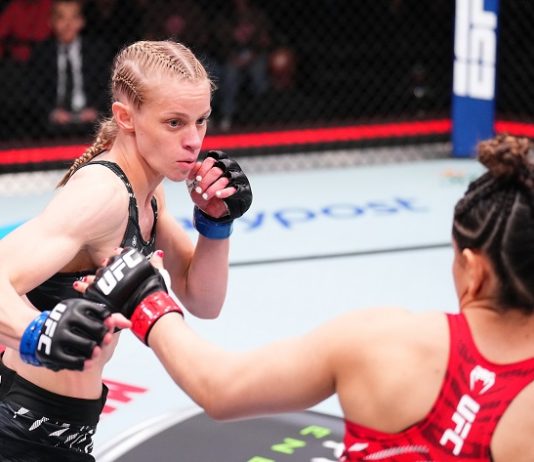 UFC Houston’s Carli Judice: Bonuses and Sourdough Yuneisy Duben and Carli Judice, UFC Vegas 104