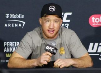 Justin Gaethje, UFC 313