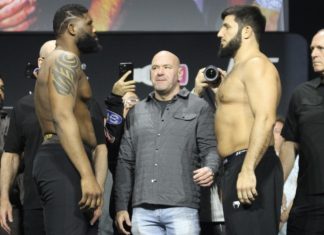 Curtis Blaydes and Rizvan Kuniev, UFC 313